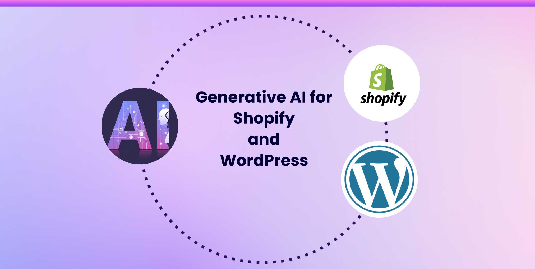 How Generative AI is impacting Shopify and WordPress platforms